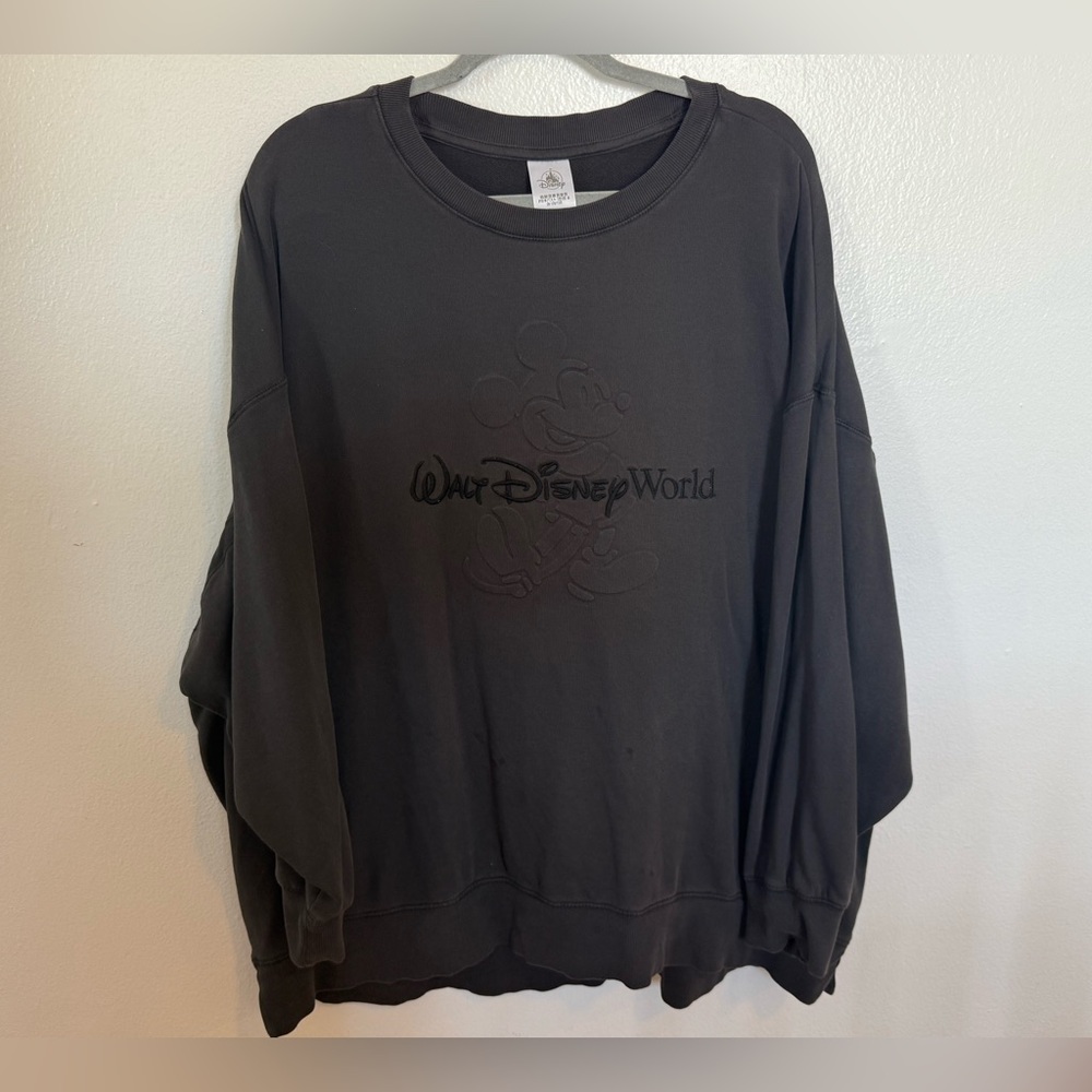 Charcoal Walt Disney World Crew Neck Sweater